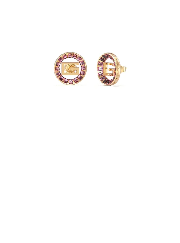 Shop Elegant Jewelry At Unbeatable Prices Gold Rose G Logo Earrings