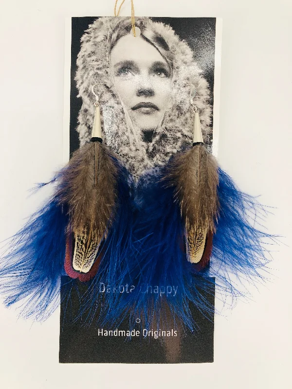Affordable Luxury Jewelry For Every Occasion Handmade Pheasant Feather Earrings