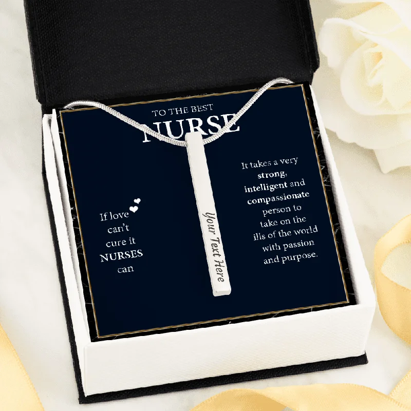 Get The Sparkle You Love At Prices You Adore Nurse Personalized Necklace Male Nurse Gift Nurse Gift Box Customized Gift For Male Nurse