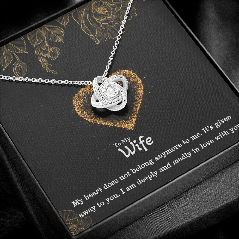 Shine Without Limits – Jewelry Sale Happening Now To My Wife Silver Necklace - I am Love You - Anniversary Gift for Wife