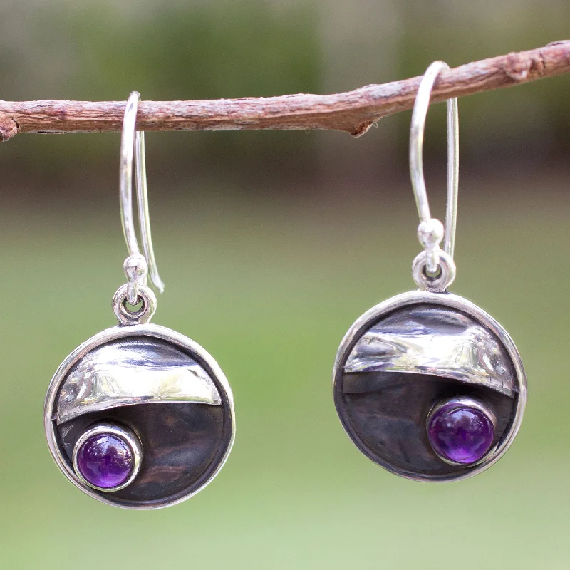 The Perfect Accessory For Less – Jewelry Sale Live Taxco Dusk Amethyst & Silver Earrings