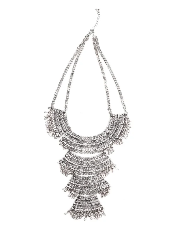 Flash Deals On Fine Jewelry – Shop Before It's Gone Odette Women Tribal Black Choker Necklace