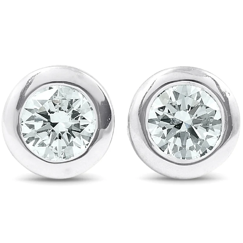 Modern Jewelry At Exclusive Discounts – Shop Today 1/4 ctw 14k White Gold Diamond Bezel Martini Stud Earrings Lab Grown Modern Jewelry At Exclusive Discounts – Shop Today 1/4 ctw 14k White Gold Diamond Bezel Martini Stud Earrings Lab Grown