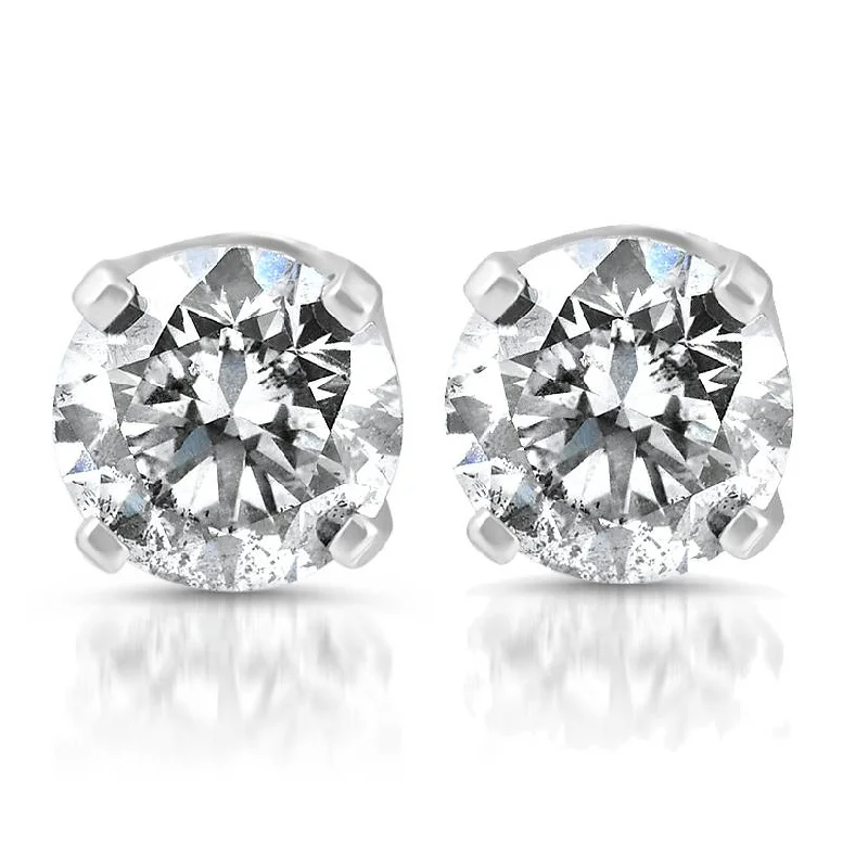 Bestselling Jewelry Now On Sale – Elevate Your Look 1/4ct Diamond Stud Earrings 14K White Gold Bestselling Jewelry Now On Sale – Elevate Your Look 1/4ct Diamond Stud Earrings 14K White Gold