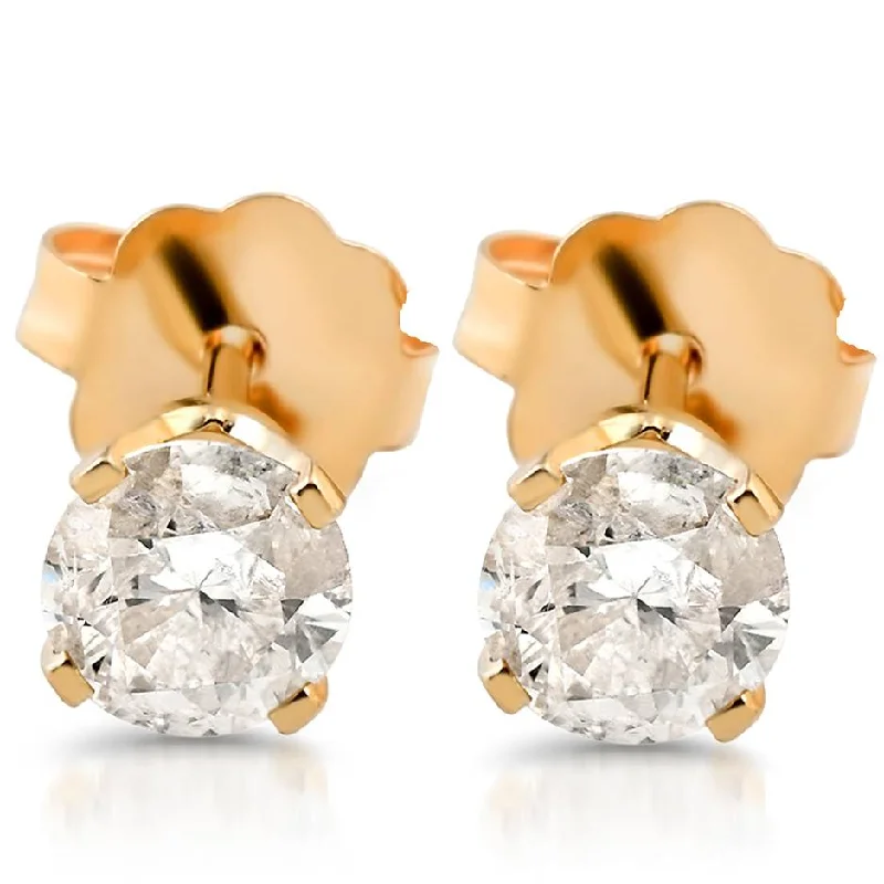 Premium Jewelry At Special Low Prices For A Limited Time 1/5ct Diamond Stud Earrings 14K Yellow Gold Premium Jewelry At Special Low Prices For A Limited Time 1/5ct Diamond Stud Earrings 14K Yellow Gold