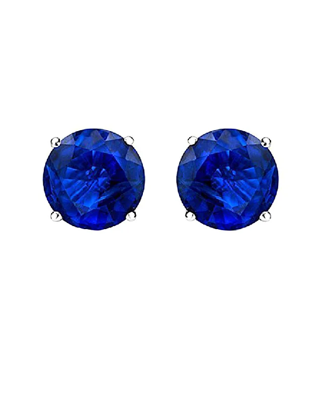 Dazzle In Elegance With Our Biggest Jewelry Sale 14kt white gold round sapphire stud earrings containing 0.50 cts tw Dazzle In Elegance With Our Biggest Jewelry Sale 14kt white gold round sapphire stud earrings containing 0.50 cts tw