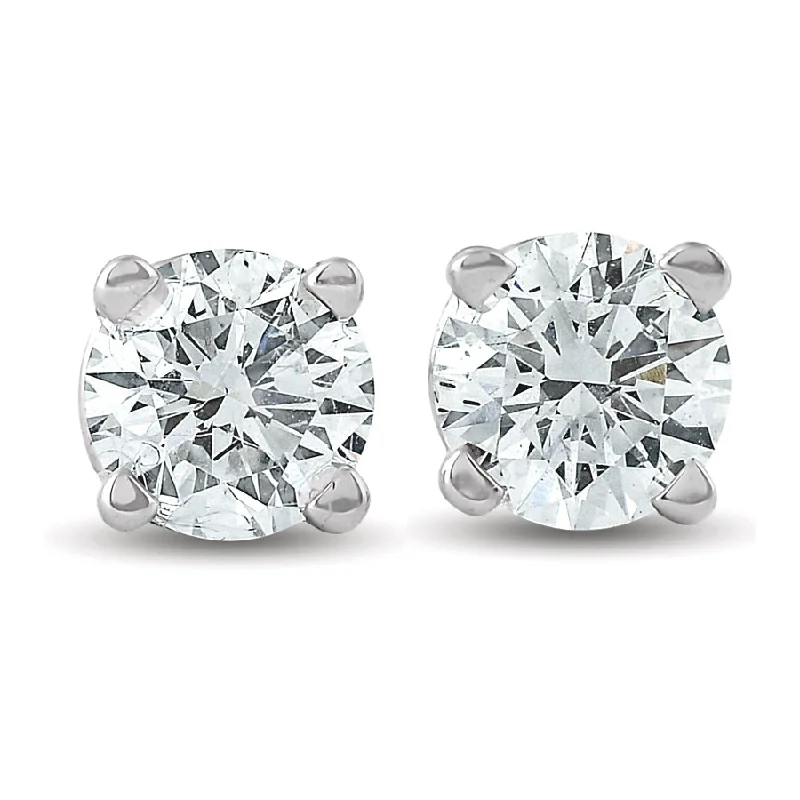 Your Dream Jewelry At Dream Prices .33Ct Round Brilliant Cut Natural Diamond Stud Earrings in 14K Gold Classic Setting Your Dream Jewelry At Dream Prices .33Ct Round Brilliant Cut Natural Diamond Stud Earrings in 14K Gold Classic Setting
