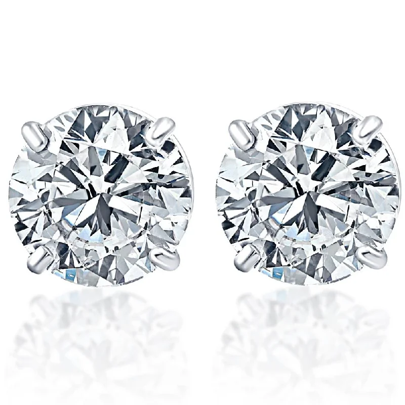 Unique Jewelry For Less – Shop The Sale Now .40Ct Round Brilliant Cut Natural Quality VS2-SI1 Diamond Stud Earrings in 14K Gold Basket Setting Unique Jewelry For Less – Shop The Sale Now .40Ct Round Brilliant Cut Natural Quality VS2-SI1 Diamond Stud Earrings in 14K Gold Basket Setting