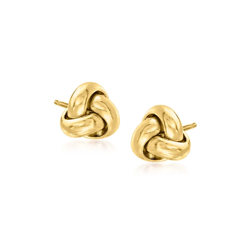 Everyday Jewelry Essentials Now On Sale Ross-Simons 14kt Yellow Gold Love Knot Stud Earrings Everyday Jewelry Essentials Now On Sale Ross-Simons 14kt Yellow Gold Love Knot Stud Earrings