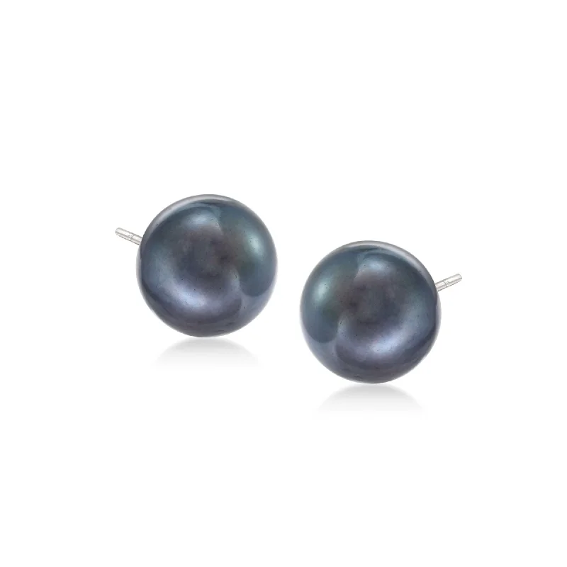 Unlock Unbeatable Jewelry Deals Before They’Re Gone Ross-Simons 8-9mm Black Cultured Pearl Stud Earrings in 14kt White Gold Unlock Unbeatable Jewelry Deals Before They’Re Gone Ross-Simons 8-9mm Black Cultured Pearl Stud Earrings in 14kt White Gold