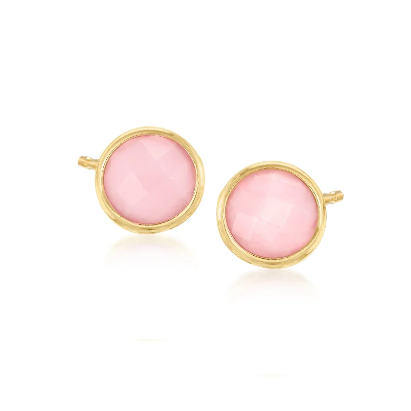 Adjustable Charm Bracelets For A Perfect Fit Ross-Simons Italian Pink Opal Stud Earrings in 14kt Yellow Gold Adjustable Charm Bracelets For A Perfect Fit Ross-Simons Italian Pink Opal Stud Earrings in 14kt Yellow Gold