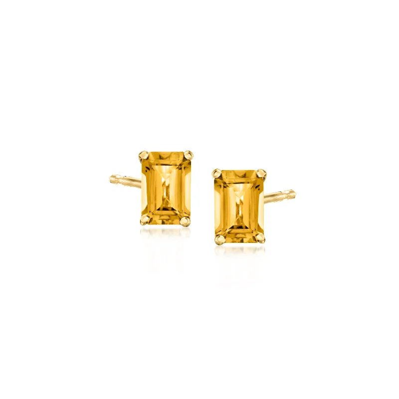 Discover Unique Jewelry With Special Limited-Time Offers RS Pure by Ross-Simons Citrine Stud Earrings in 14kt Yellow Gold Discover Unique Jewelry With Special Limited-Time Offers RS Pure by Ross-Simons Citrine Stud Earrings in 14kt Yellow Gold