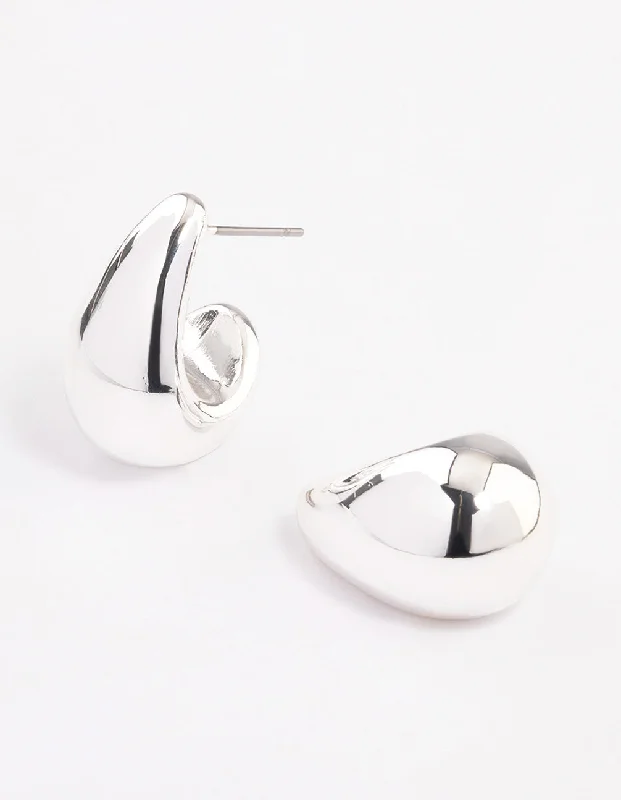 The Ultimate Jewelry Sale – Shop Premium Styles Silver Plated Bubble Drop Stud Earrings The Ultimate Jewelry Sale – Shop Premium Styles Silver Plated Bubble Drop Stud Earrings