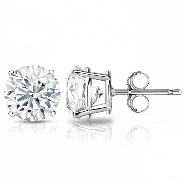 Shop High-Quality Jewelry At Jaw-Dropping Discounts Suzy Levian 14K White Gold Classic Four-prong Diamond Stud Earrings - 0.75 ct Shop High-Quality Jewelry At Jaw-Dropping Discounts Suzy Levian 14K White Gold Classic Four-prong Diamond Stud Earrings - 0.75 ct