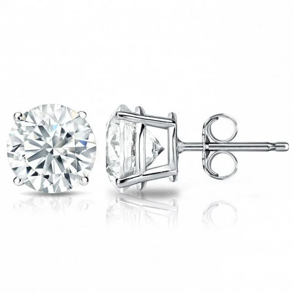 Elegant Necklaces And Bracelets At Limited-Time Offers Suzy Levian 14K White Gold Classic Four-prong Diamond Stud Earrings - 2.0 ct Elegant Necklaces And Bracelets At Limited-Time Offers Suzy Levian 14K White Gold Classic Four-prong Diamond Stud Earrings - 2.0 ct