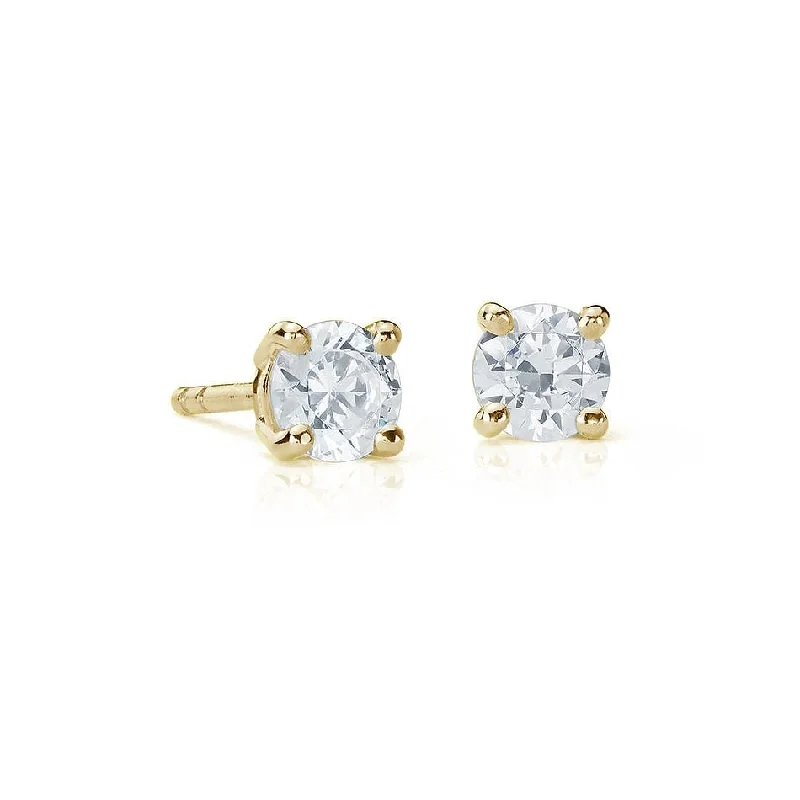 Huge Savings On Premium Jewelry Styles Suzy Levian 14K Yellow Gold 0.25 ct. tw. Diamond Stud Earrings Huge Savings On Premium Jewelry Styles Suzy Levian 14K Yellow Gold 0.25 ct. tw. Diamond Stud Earrings