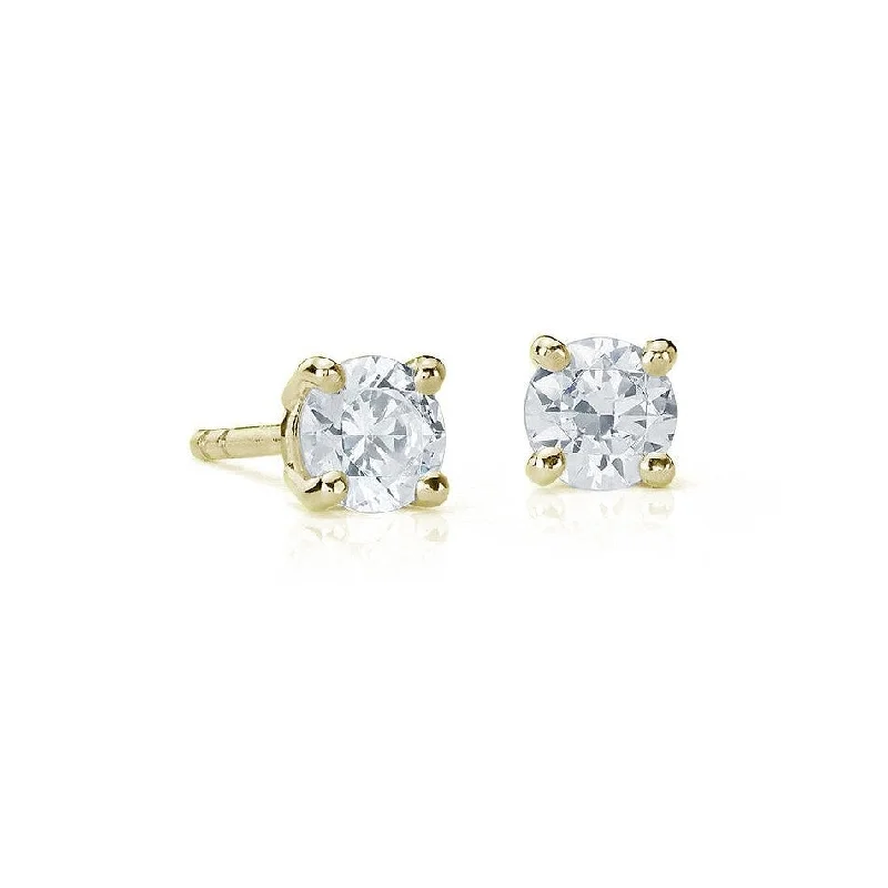 Dainty And Elegant Jewelry Now At Reduced Prices Suzy Levian 14K Yellow Gold 0.50 ct. tw. Diamond Stud Earrings Dainty And Elegant Jewelry Now At Reduced Prices Suzy Levian 14K Yellow Gold 0.50 ct. tw. Diamond Stud Earrings