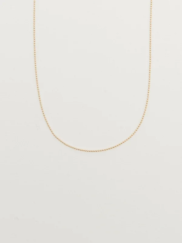 Timeless Beauty, Unbeatable Deals – Jewelry Sale On 14K 16" Ball Necklace