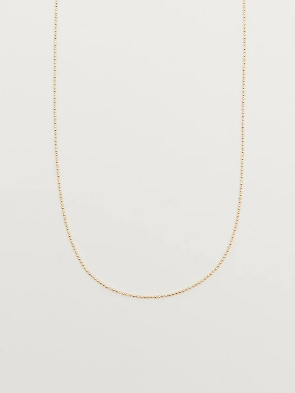 Stunning Jewelry Pieces At The Lowest Prices Ever 14K 18" Ball Necklace