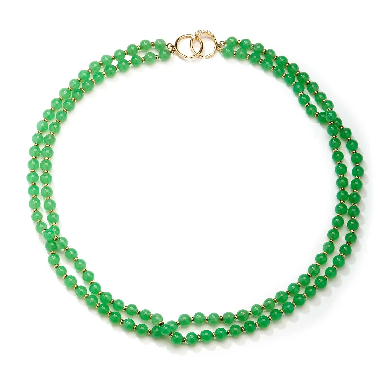 Shop Dazzling Jewelry At The Best Prices 22 inch Two Strand Bead Necklace
