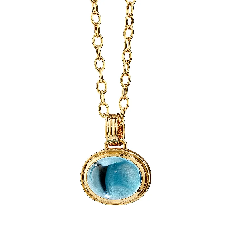 Timeless Elegance At Unbelievable Discounts Blue Topaz Candy Necklace