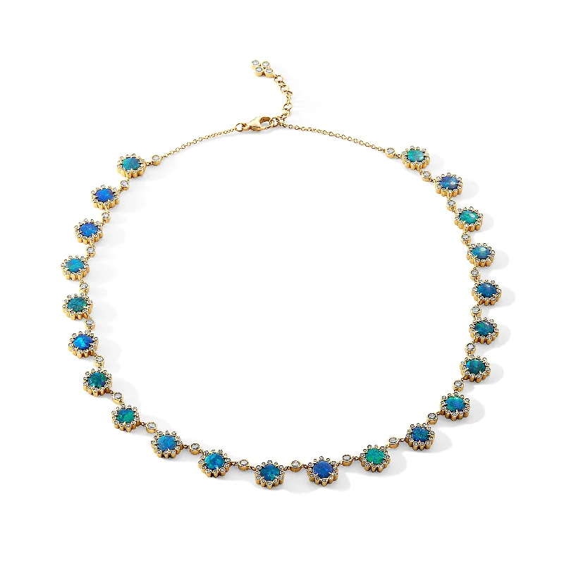 The Ultimate Jewelry Sale – Shop Premium Styles Opal Diamond Necklace