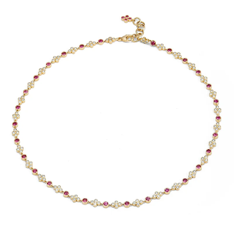 Jewelry Sale Alert – Shop Timeless Elegance Today Mogul Flower Riviera Necklace