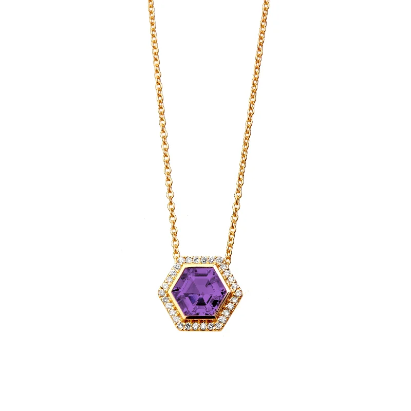 Exclusive Jewelry Sale – Grab Timeless Pieces Now Diamond Hex Necklace