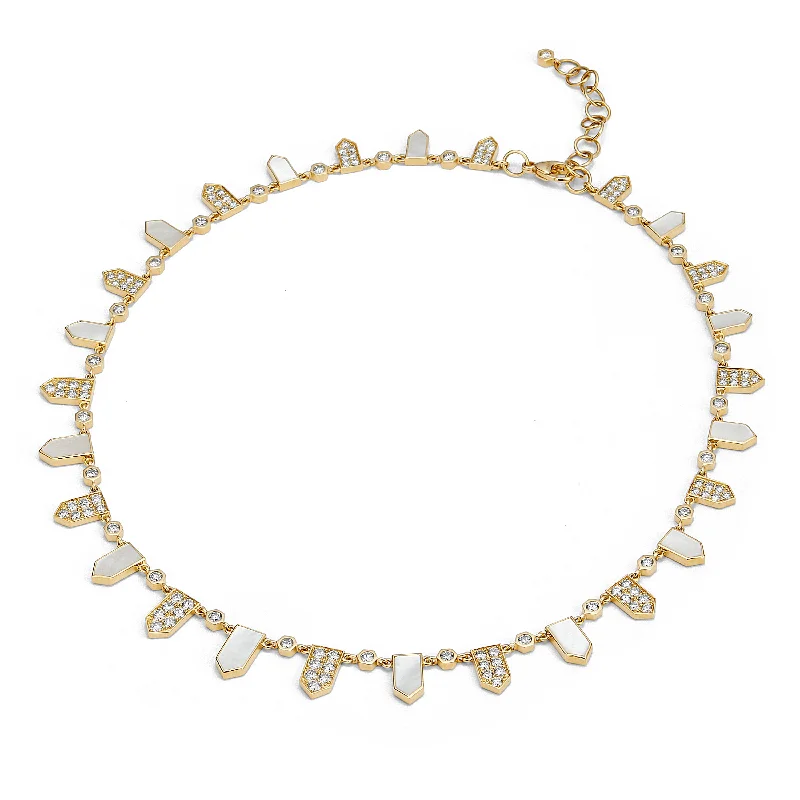 High-End Jewelry, Now More Affordable Than Ever Geometrix Diamond Necklace