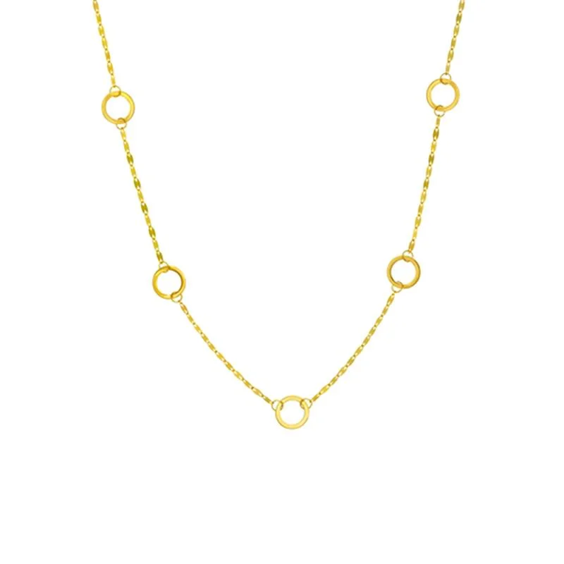 Shop Fine Jewelry With Amazing Deals FANCY CIRCLE NECKLACE