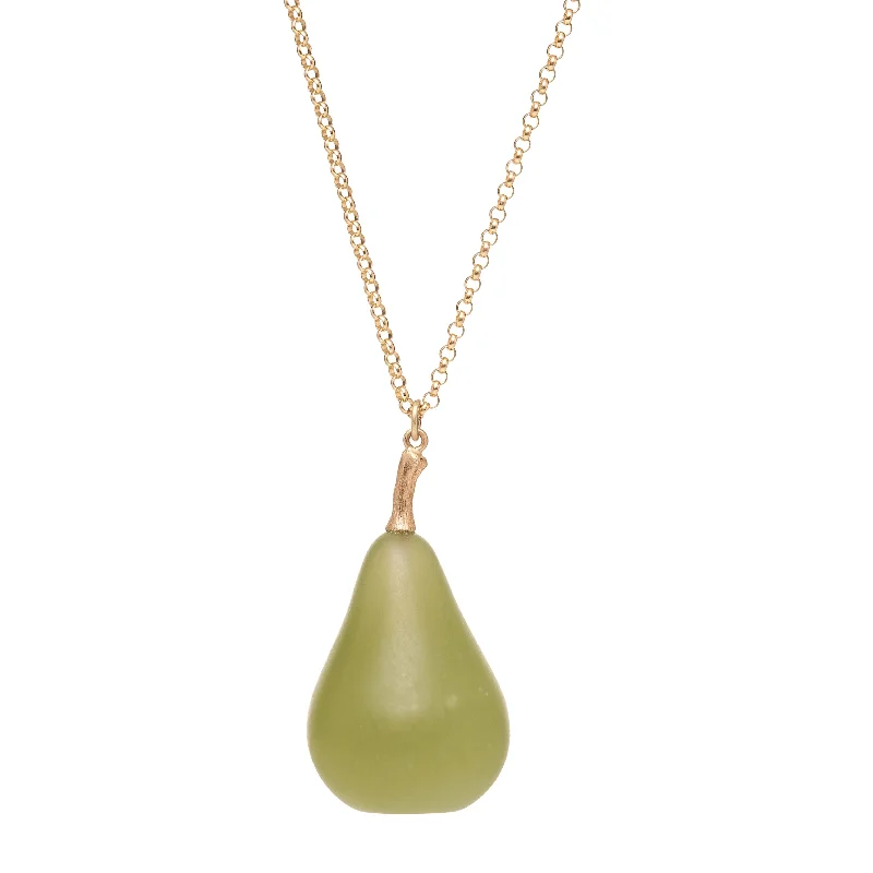 Luxury Meets Affordability – Jewelry Sale Now Live Gabriella Kiss 14k Serpentine Pear Pendant Necklace- 30"