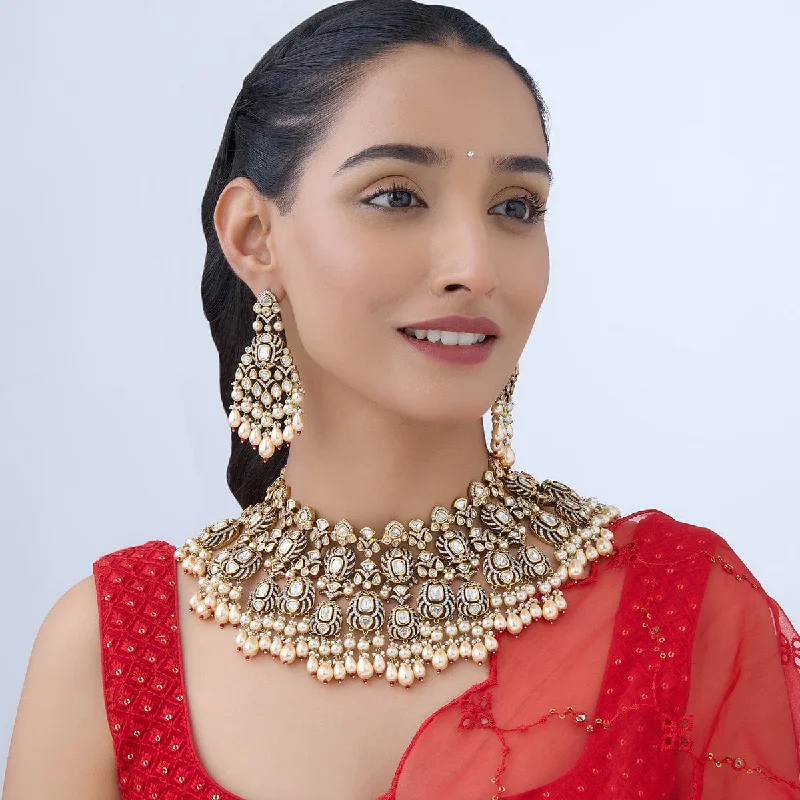 Unmissable Discounts On Timeless Jewelry Pieces Kundan Necklace 163989