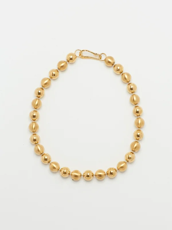 Luxury Handcrafted Jewelry For Elegant Looks Mixed Sphere Necklace