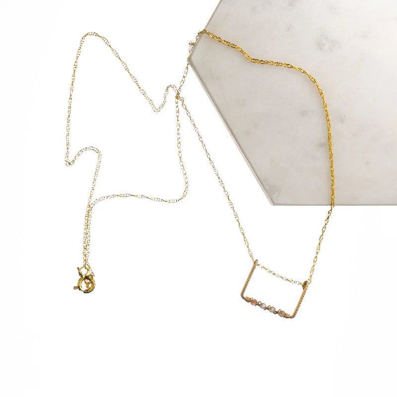 Fashion-Forward Jewelry At Incredible Prices Rosalee Rectangle Necklace