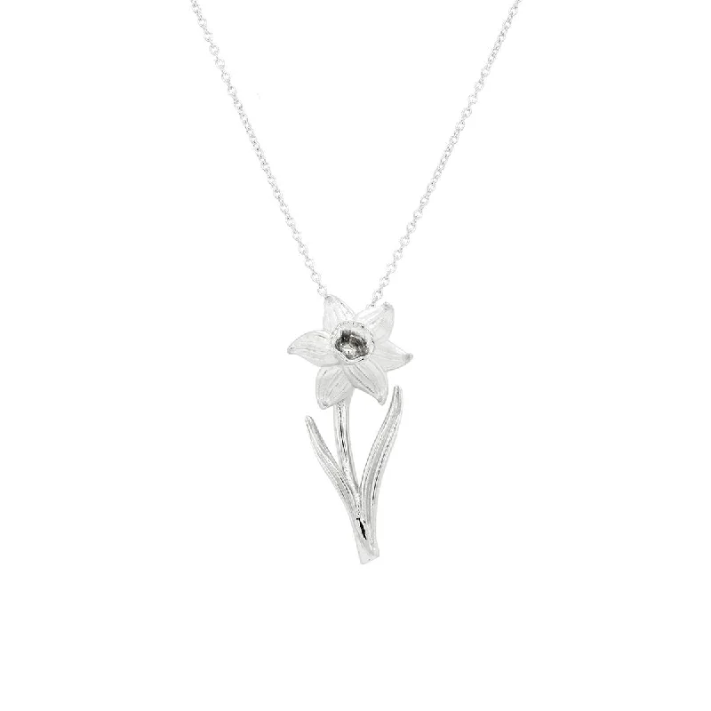 Once-A-Year Jewelry Deals – Shop Before They’Re Gone STERLING SILVER DAFFODIL PENDANT NECKLACE Once-A-Year Jewelry Deals – Shop Before They’Re Gone STERLING SILVER DAFFODIL PENDANT NECKLACE