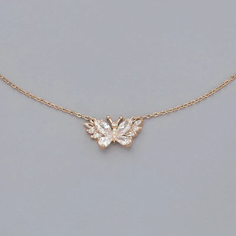 Delicate Crystal Jewelry For Sophisticated Charm Trendy Necklace 171318