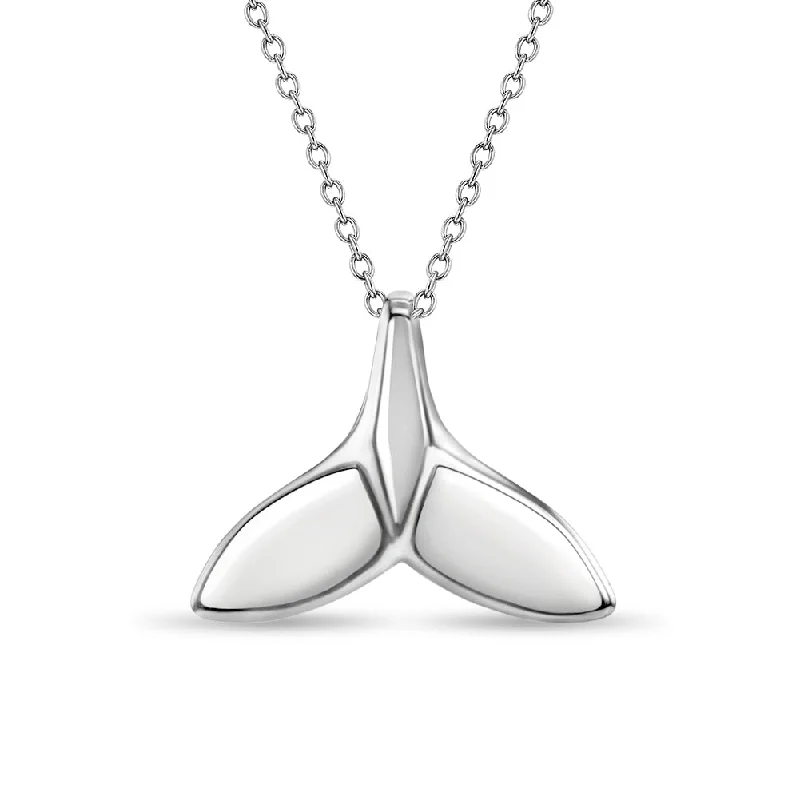 Huge Markdowns On Premium Jewelry Styles Whale Tail Kids / Children's / Girls Pendant/Necklace - Sterling Silver