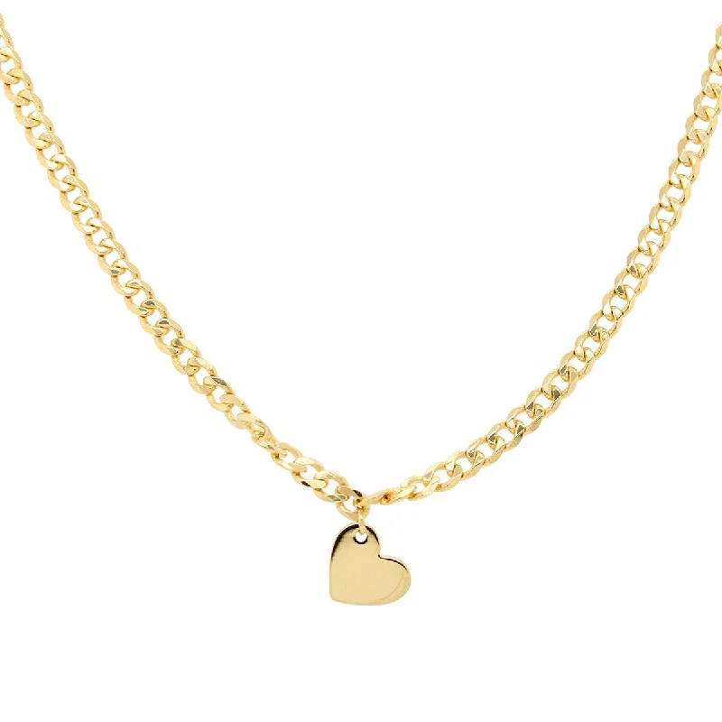 Big Discounts On Elegant Jewelry Collections YELLOW GOLD CHOKER NECKLACE WITH HEART CHARM Big Discounts On Elegant Jewelry Collections YELLOW GOLD CHOKER NECKLACE WITH HEART CHARM