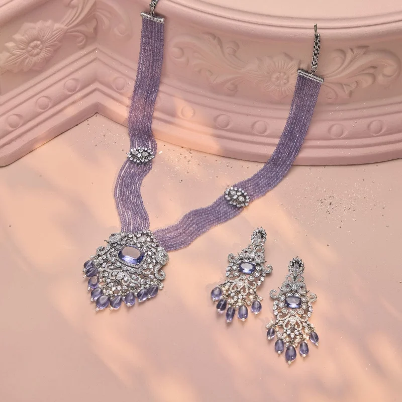 Elegant Jewelry Styles At Budget-Friendly Prices Zircon Necklace 158029