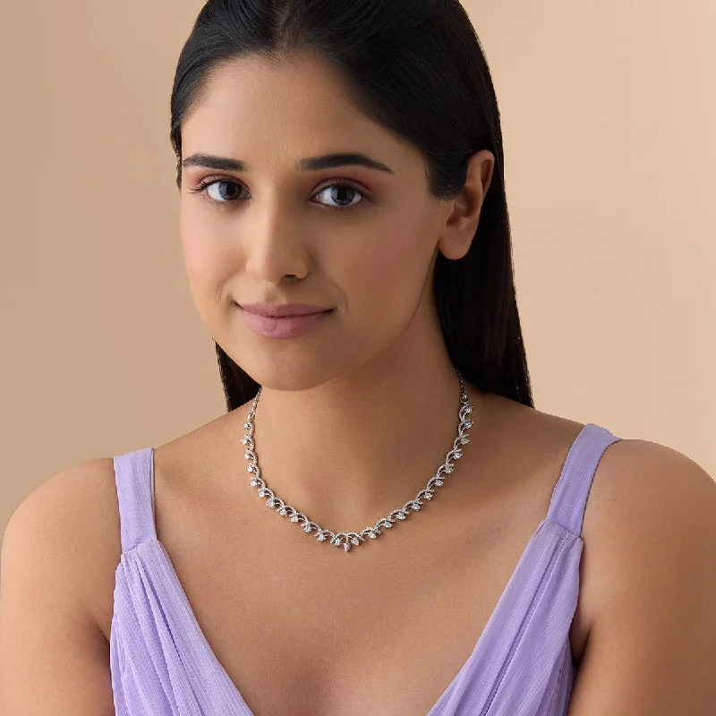 Final Call For Exquisite Jewelry At Reduced Rates Zircon Necklace 169324