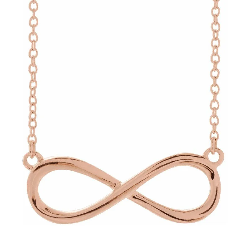 Buy More, Save More – Special Jewelry Discounts 14k Yellow, White or Rose Gold Polished Infinity Necklace, 16-18 Inch Buy More, Save More – Special Jewelry Discounts 14k Yellow, White or Rose Gold Polished Infinity Necklace, 16-18 Inch