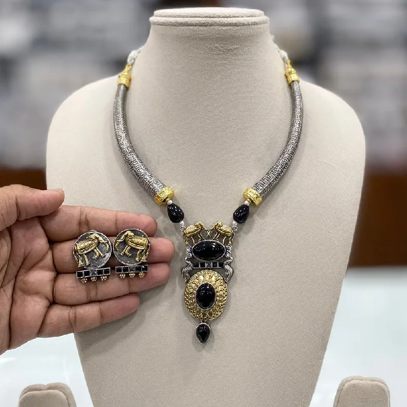Make Every Moment Shine – Jewelry Discounts Available FS Collection 2 Tone Plated Pota Stone Elephant Necklace Set Make Every Moment Shine – Jewelry Discounts Available FS Collection 2 Tone Plated Pota Stone Elephant Necklace Set