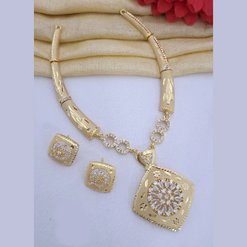 Special Jewelry Deals – Upgrade Your Collection FS Collection Gold Plated Austrian Stone Necklace Set Special Jewelry Deals – Upgrade Your Collection FS Collection Gold Plated Austrian Stone Necklace Set