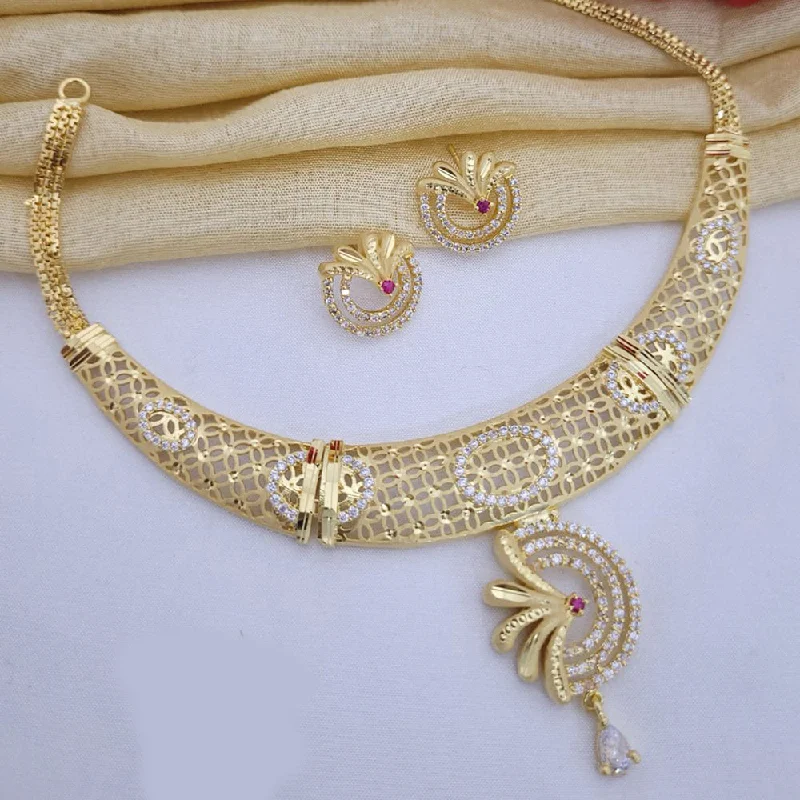 Flash Sale On Stunning Jewelry – Don't Miss Out FS Collection Gold Plated Austrian Stone Necklace Set Flash Sale On Stunning Jewelry – Don't Miss Out FS Collection Gold Plated Austrian Stone Necklace Set