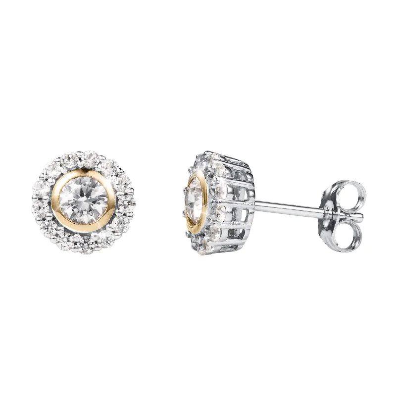 Gorgeous Jewelry, Limited-Time Savings Golden Embrace Round Stud Earrings
