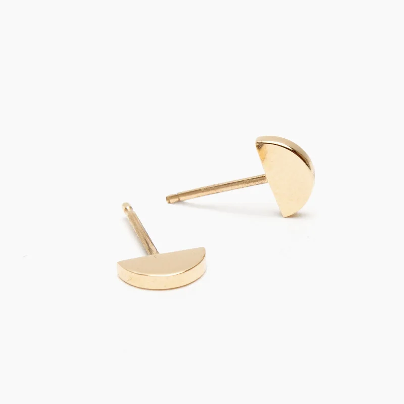 Huge Savings On Timeless Jewelry Collections Half Moon Stud Earrings