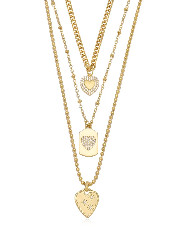 Last Chance To Shop High-End Jewelry At Markdown Prices Love to Love Necklace Set