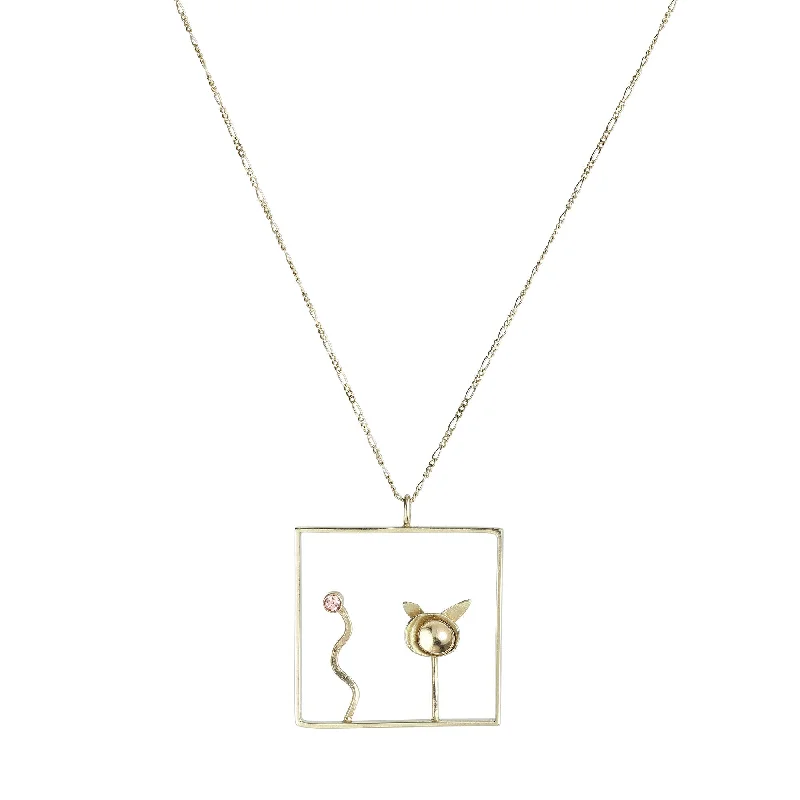 Make Your Outfit Shine With Discounted Jewelry Poesi 14K Gold Necklace w. Sapphire Make Your Outfit Shine With Discounted Jewelry Poesi 14K Gold Necklace w. Sapphire