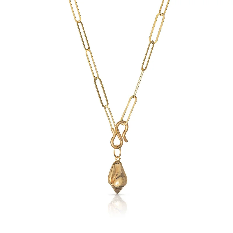 The Biggest Jewelry Sale Of The Year Is Here Columbell chain 18K Gold Plated Necklace
