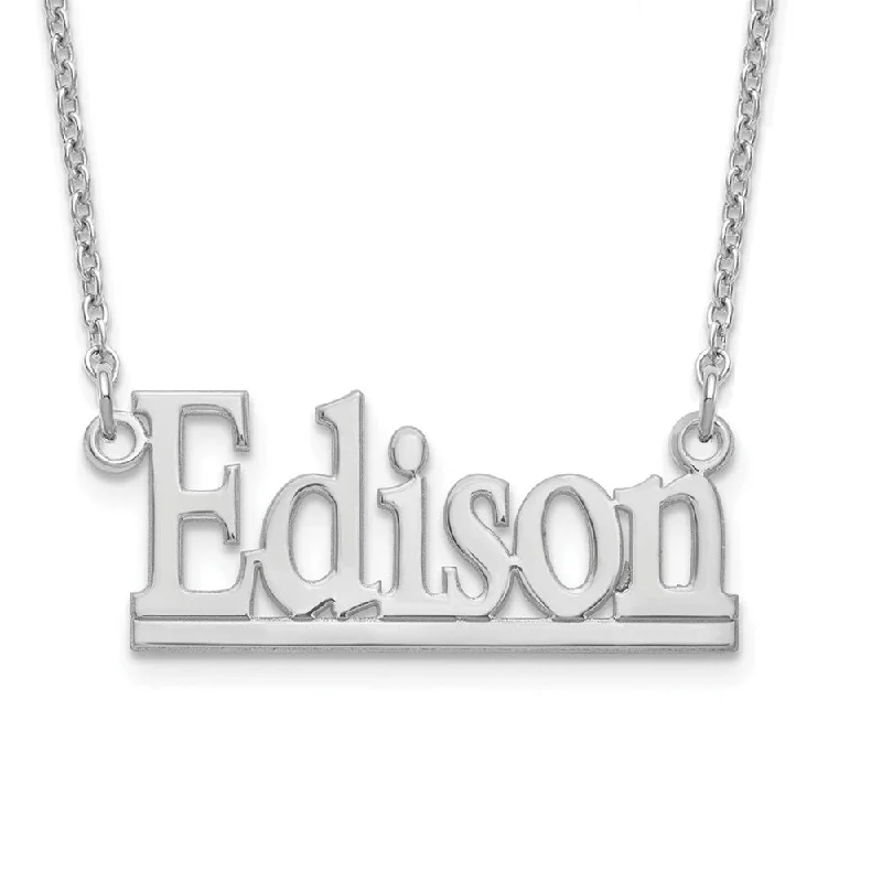 Seasonal Jewelry Sale – Upgrade Your Style Today Personalized Polished Block Name Necklace Seasonal Jewelry Sale – Upgrade Your Style Today Personalized Polished Block Name Necklace